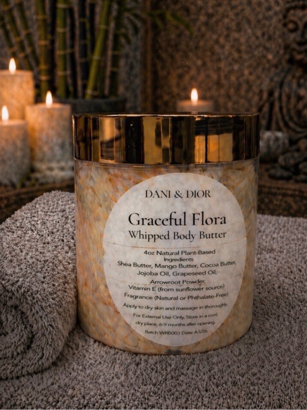 Graceful Flora Whipped Body Butter by Dani & Dior